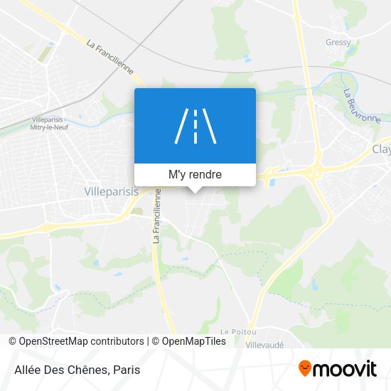 Allée Des Chênes plan