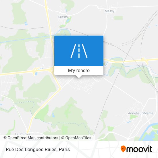 Rue Des Longues Raies plan
