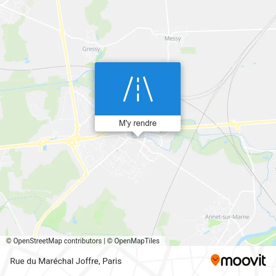 Rue du Maréchal Joffre plan