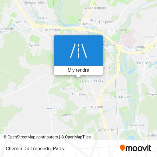 Chemin Du Trépendu plan