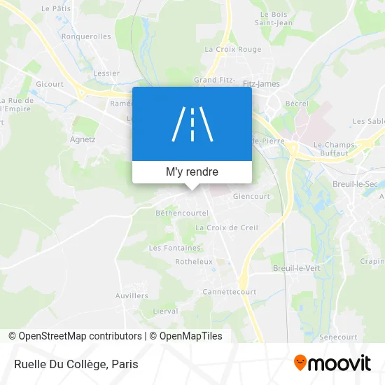 Ruelle Du Collège plan