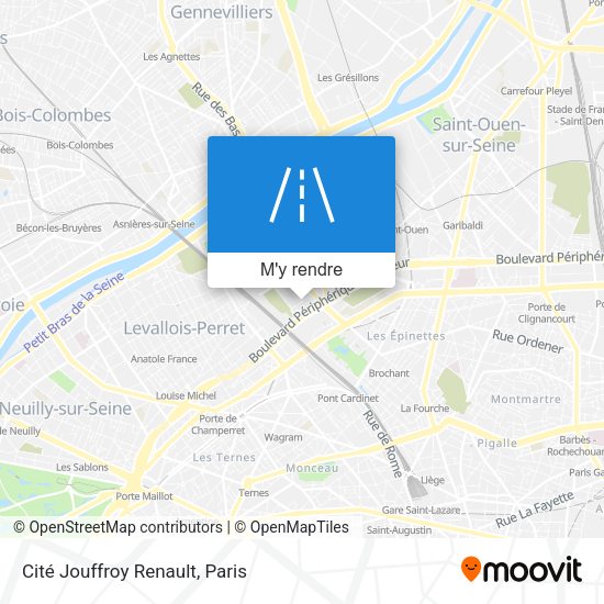 Cité Jouffroy Renault plan