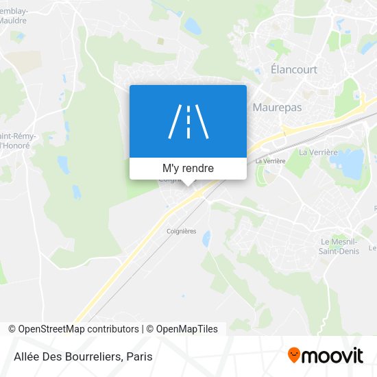 Allée Des Bourreliers plan