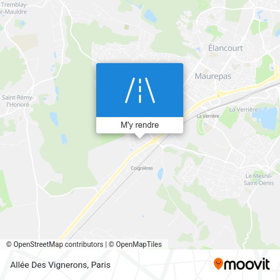Allée Des Vignerons plan