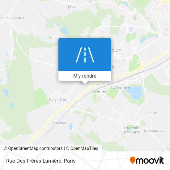 Rue Des Frères Lumière plan