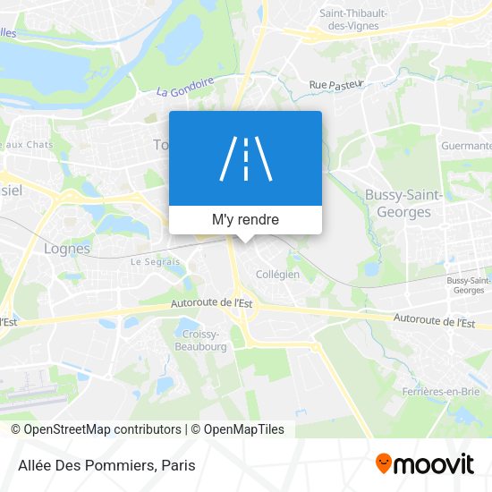 Allée Des Pommiers plan