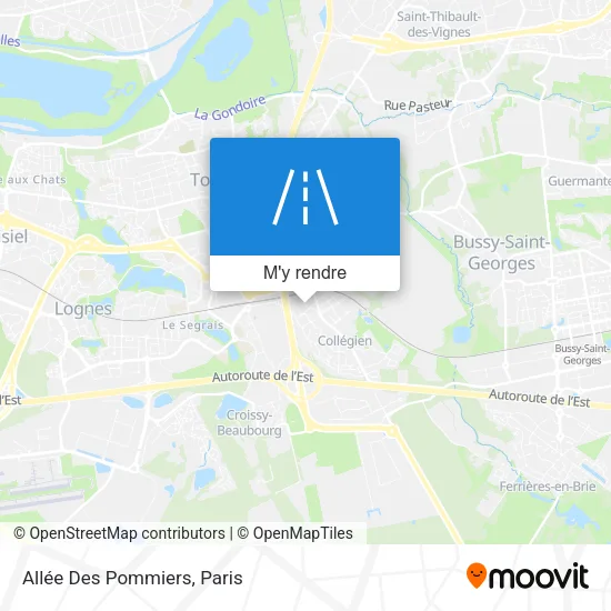 Allée Des Pommiers plan