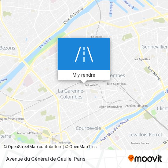 Avenue du Général de Gaulle plan