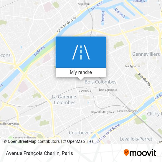 Avenue François Charlin plan