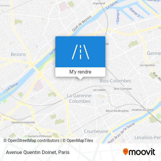 Avenue Quentin Doinet plan