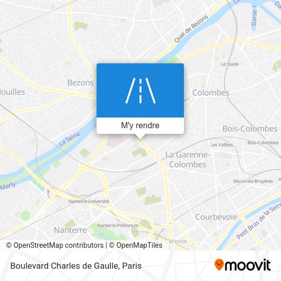 Boulevard Charles de Gaulle plan