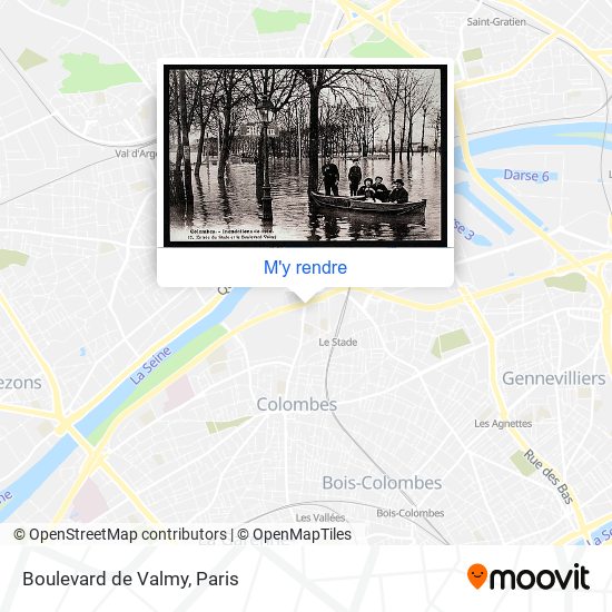 Boulevard de Valmy plan