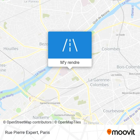 Rue Pierre Expert plan