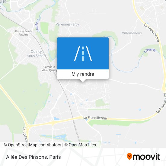 Allée Des Pinsons plan