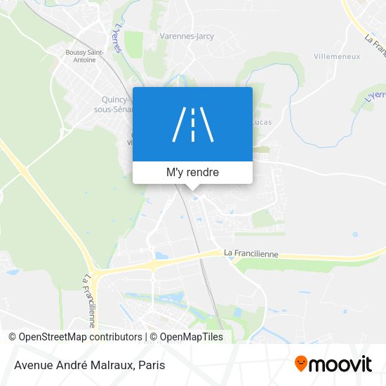 Avenue André Malraux plan