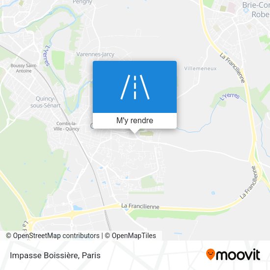 Impasse Boissière plan