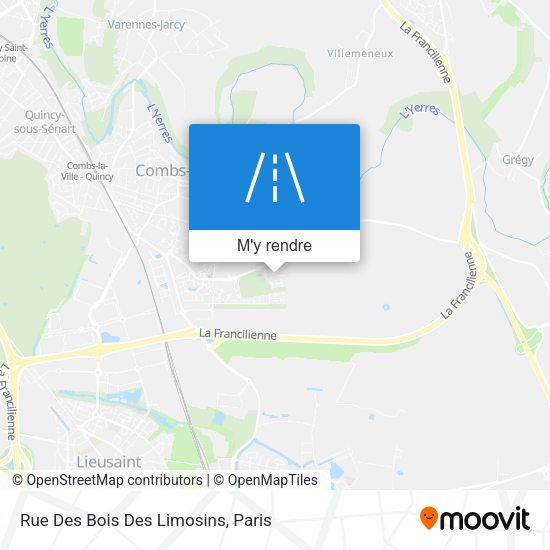 Rue Des Bois Des Limosins plan