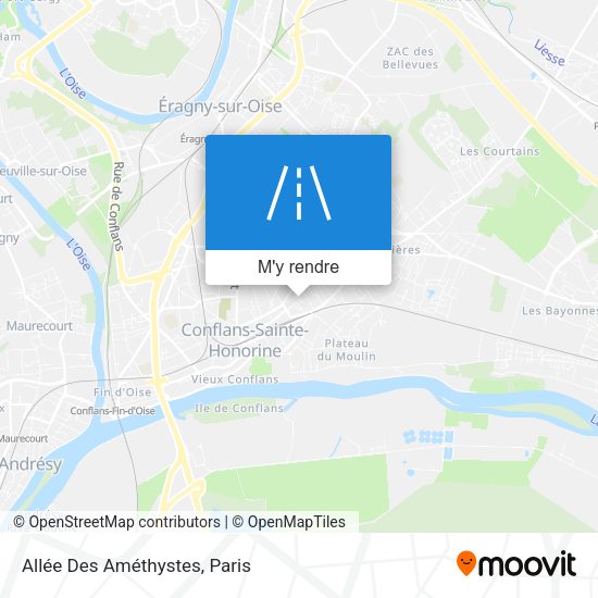 Allée Des Améthystes plan