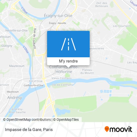 Impasse de la Gare plan