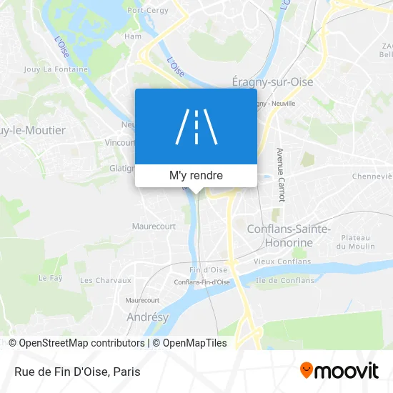 Rue de Fin D'Oise plan