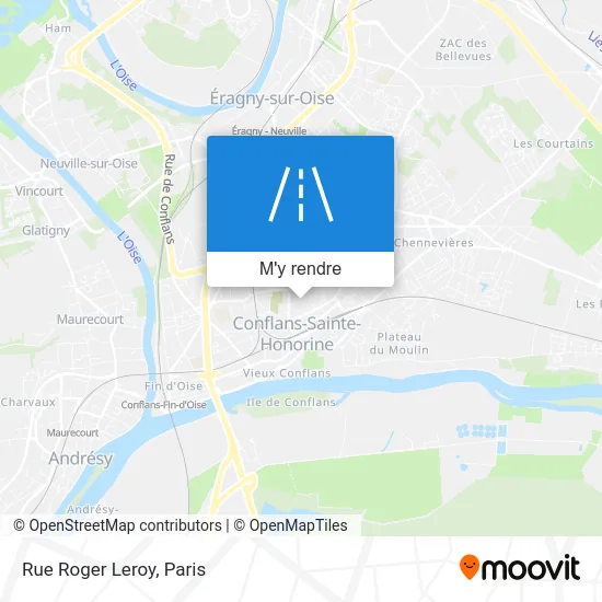 Rue Roger Leroy plan