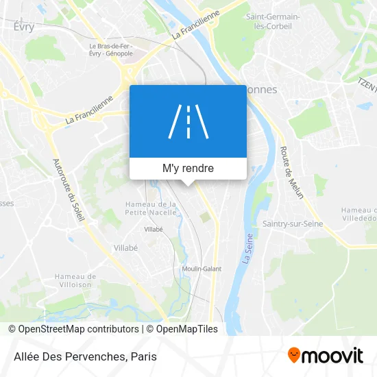 Allée Des Pervenches plan