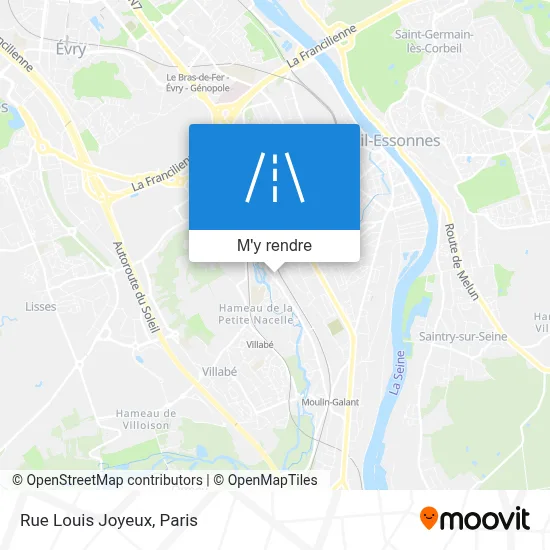 Rue Louis Joyeux plan