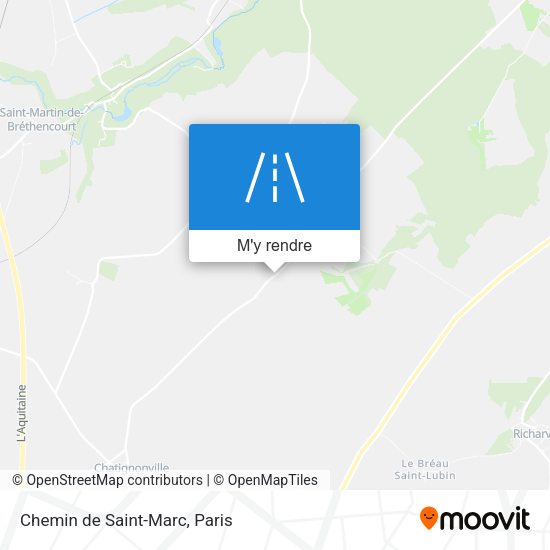Chemin de Saint-Marc plan