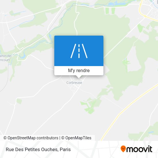 Rue Des Petites Ouches plan