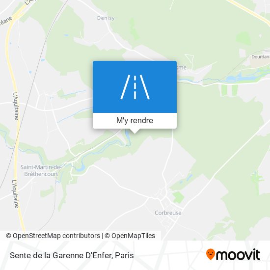 Sente De La Garenne D'Enfer plan