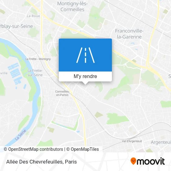 Allée Des Chevrefeuilles plan
