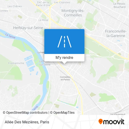 Allée Des Mezières plan