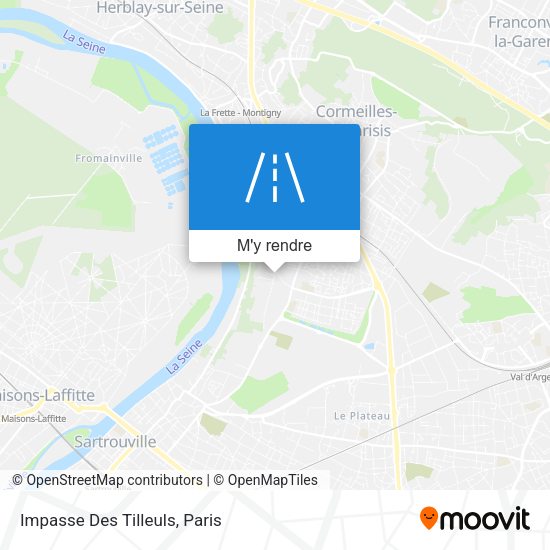 Impasse Des Tilleuls plan
