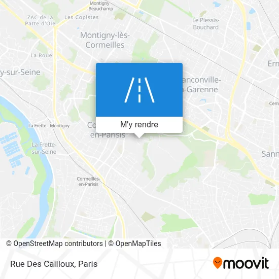 Rue Des Cailloux plan