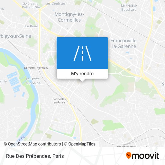Rue Des Prébendes plan