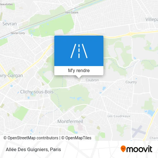 Allée Des Guigniers plan