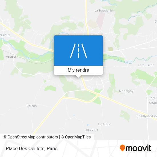 Place Des Oeillets plan