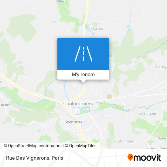 Rue Des Vignerons plan