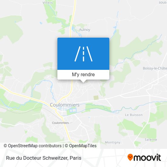 Rue du Docteur Schweitzer plan