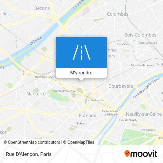 Rue D'Alençon plan