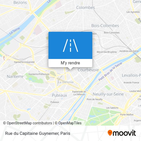 Rue du Capitaine Guynemer plan
