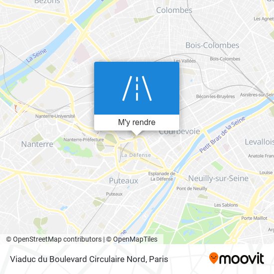 Viaduc du Boulevard Circulaire Nord plan