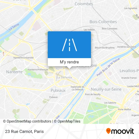 23 Rue Carnot plan