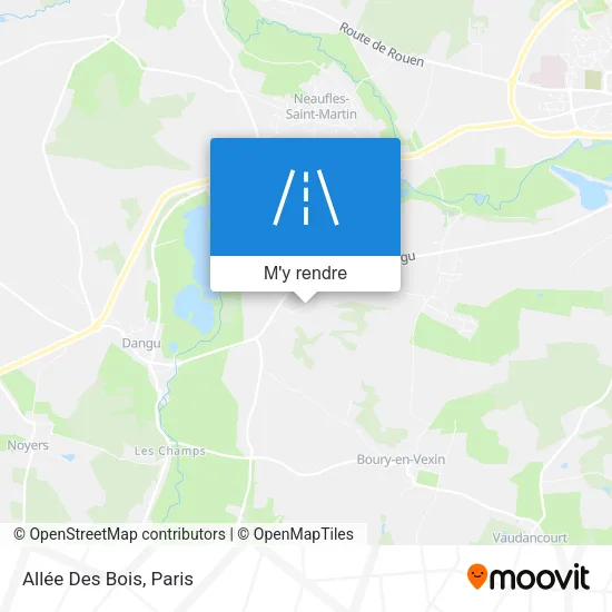Allée Des Bois plan