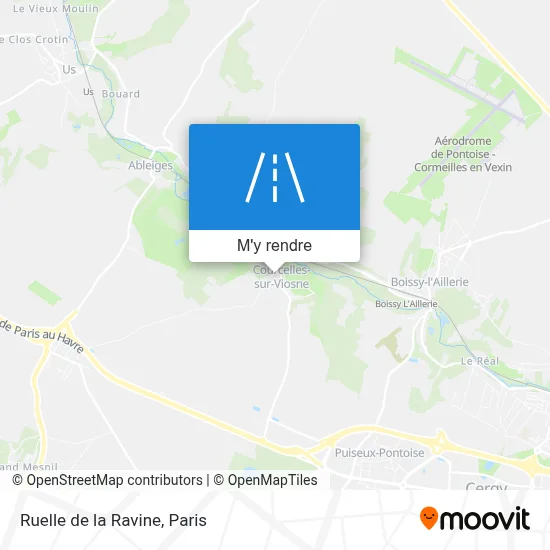 Ruelle de la Ravine plan