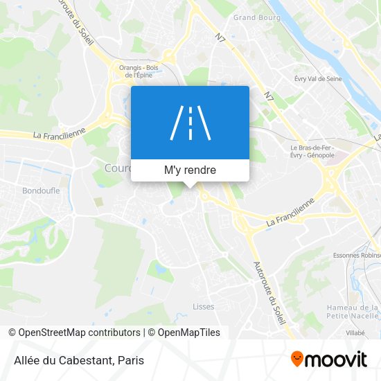 Allée du Cabestant plan