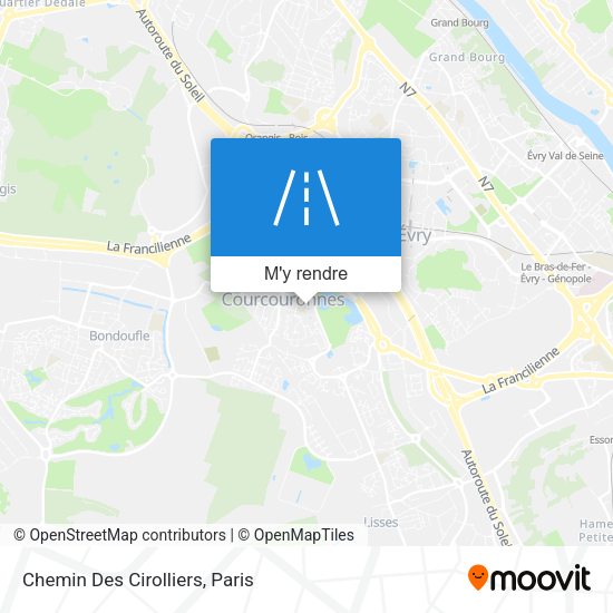 Chemin Des Cirolliers plan