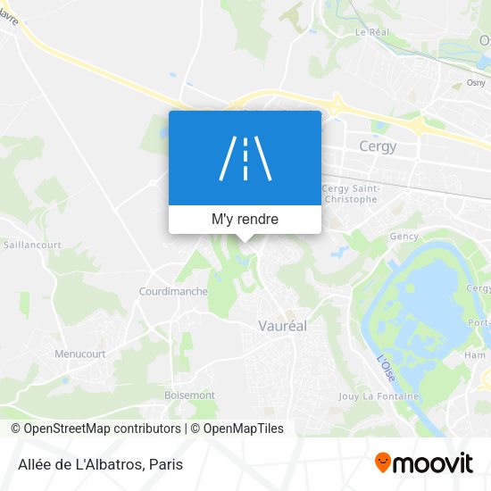 Allée de L'Albatros plan