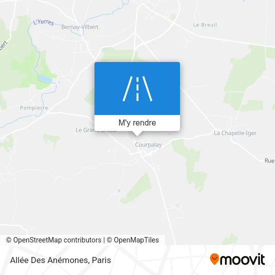 Allée Des Anémones plan