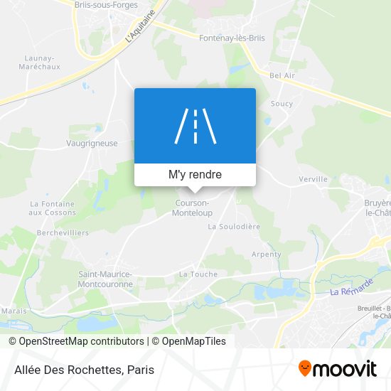Allée Des Rochettes plan